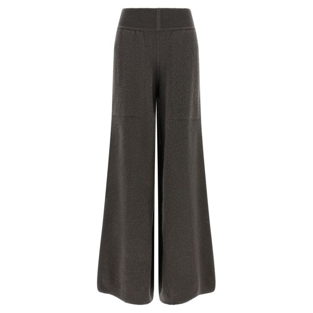 Rick Owens Gray Cashmere Casual Women's Pants